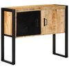 vidaXL Arm&aacute;rio consola 90x35x75 cm madeira maci&ccedil;a &aacute;spera manga