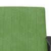 vidaXL poltrona Verde Claro 59 x 75 x 78 cm Veludo