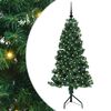 vidaXL &Aacute;rvore de Natal artificial de canto Verde 150 cm PVC e Metal