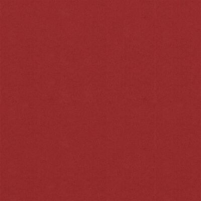 vidaXL Tela de varanda 90x500 cm tecido Oxford vermelho