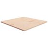 vidaXL Tampo de mesa quadrado 90x90x2,5 cm carvalho maci&ccedil;o n&atilde;o tratado