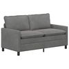 vidaXL Sof&aacute; Cinzento-escuro 156 x 81 x 87,5 cm Veludo