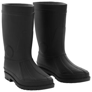 vidaXL Botas de Chuva PVC Tamanho 40 Preto