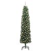 vidaXL &Aacute;rvore de Natal Artificial Verde 210 cm PVC e A&ccedil;o e Pl&aacute;stico