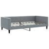 vidaXL Sof&aacute;-cama 100x190 cm tecido cinzento-claro