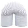 vidaXL Tubo de exaust&atilde;o PVC 6 m 10 cm