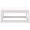 vidaXL 5 pcs conjunto lounge de jardim pinho maci&ccedil;o branco