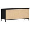 vidaXL Gabinete para TV Carvalho Preto 100 x 35 x 45 cm