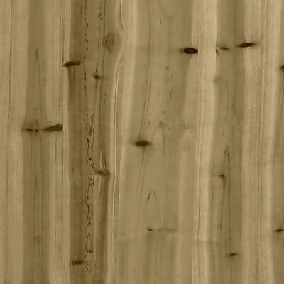 vidaXL Mesa de piquenique 105x134x75 cm madeira de pinho impregnada