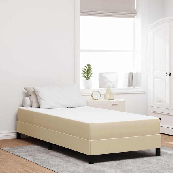 vidaXL Colch&atilde;o de Cama com colch&atilde;o S&aacute;lvia 90 x 190 cm tecido