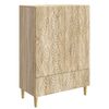 vidaXL Buffet Carvalho Sonoma 66 x 34,5 x 95 cm Derivados de Madeira