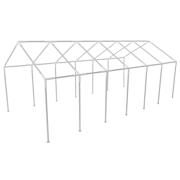 vidaXL Tecido da Tenda Sem Estrutura Branco 12 x 6 m PE