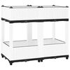 vidaXL Canteiro elevado 80x40x71 cm polipropileno