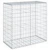 vidaXL Cesto gabi&atilde;o com cobertura 100x50x100 cm ferro galvanizado