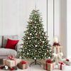 vidaXL &Aacute;rvore de Natal Artificial Verde 180 cm PVC, Metal e Pl&aacute;stico
