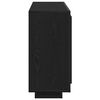 vidaXL Buffet Carvalho Preto 92 x 35 x 75 cm Madeira processada