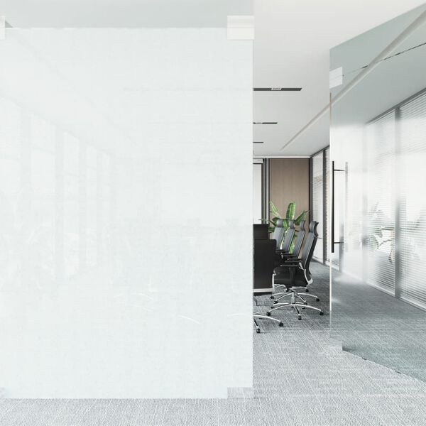 vidaXL Pel&iacute;cula janela est&aacute;tica 60x2000cm PVC branco fosco