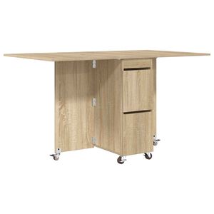 vidaXL Mesa de Jantar 2 pcs 140 x 80 x 77 cm Derivados de Madeira