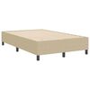 vidaXL Estrado de cama plataforma Cinza Verde 120 x 200 cm tecido
