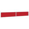 vidaXL Toldo lateral retr&aacute;til para p&aacute;tio 170x1200 cm vermelho