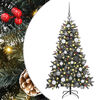 vidaXL &Aacute;rvore de Natal Artificial Verde 120 cm PVC, Pl&aacute;stico e A&ccedil;o