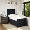 vidaXL Cama com molas/colch&atilde;o 90x190 cm veludo preto