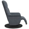 vidaXL Cadeira de Massagem Recliner Cinza Escuro 91 x 71 x 105 cm