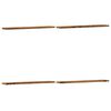 vidaXL Prateleiras de parede 4 pcs derivados de madeira madeira velha