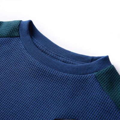 Camisola de malha para criança azul-marinho 92
