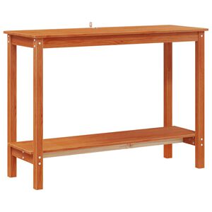 vidaXL Aparador Castanho Cera 110 x 40 x 80 cm Madeira de pinho maci&ccedil;o