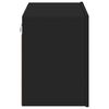 vidaXL Móvel de parede para TV 60x30x41 cm preto