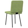 vidaXL Cadeiras de jantar 2 pcs veludo verde-claro