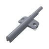 vidaXL Amortecedor de Fechamento Suave 12 pcs Cinzeto 125 x 47 x 15 mm
