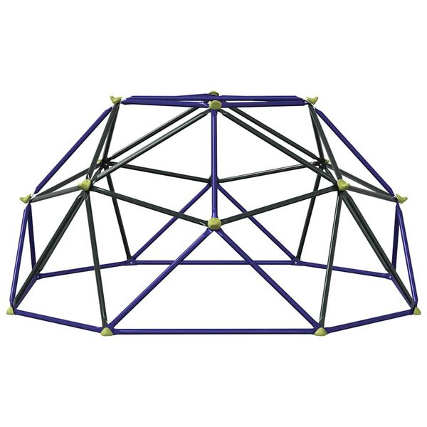 vidaXL Domo de Escalada Azul A&ccedil;o