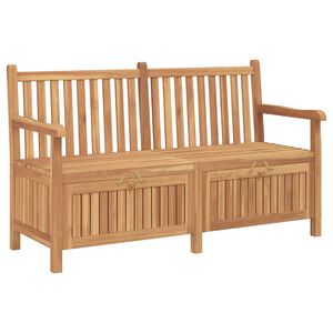 vidaXL Banco de jardim 150 x 60 x 90 cm Madeira de Teca S&oacute;lida