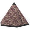 vidaXL Tenda para 4 pessoas multicolor