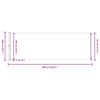 vidaXL Toldo lateral retr&aacute;til para p&aacute;tio 200x600 cm castanho