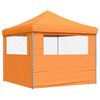 vidaXL Tenda de Festa Laranja 292 x 292 x 315 cm Tecido Oxford