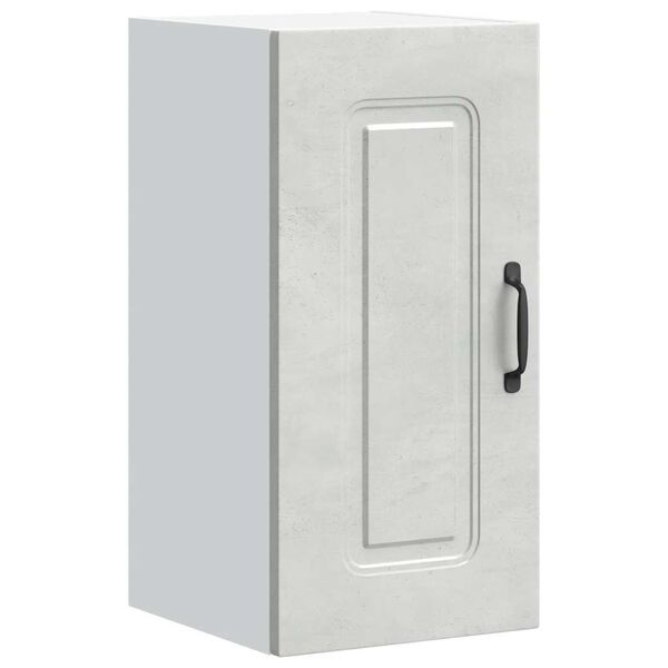 vidaXL Arm&aacute;rio de parede cozinha Kalmar bet&atilde;o madeira projetada cinza