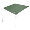 vidaXL Toldo de Caravana pessoa 240 x 300 cm Verde tafet&aacute;