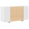 vidaXL Buffet Branco 135 x 41 x 75 cm Madeira processada