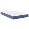 vidaXL Colch&atilde;o de Cama com colch&atilde;o Azul 120 x 200 cm tecido