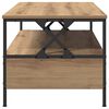 vidaXL Mesa de centro with Drawer carvalho artisiano 100 x 51 x 45 cm