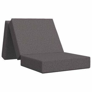 vidaXL Sof&aacute; Cama Dobr&aacute;vel 75 x 63 x 45 cm Cinzento-claro