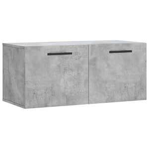 vidaXL Arm&aacute;rio parede 80x36,5x35 cm derivados madeira cinzento sonoma