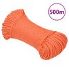 vidaXL Corda de trabalho 3 mm 500 m polipropileno cor laranja