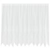 vidaXL Cortina de Renda Branco 180 x 300 cm Poli&eacute;ster