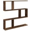 vidaXL Prateleira de Parede Madeira antiga 80 x 12 x 79,5 cm