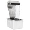 vidaXL Cascata de jardim A&ccedil;o Inoxid&aacute;vel 304 54.5 x 34 x 83 cm Prateado