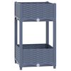 vidaXL Canteiro elevado 40x40x71 cm polipropileno